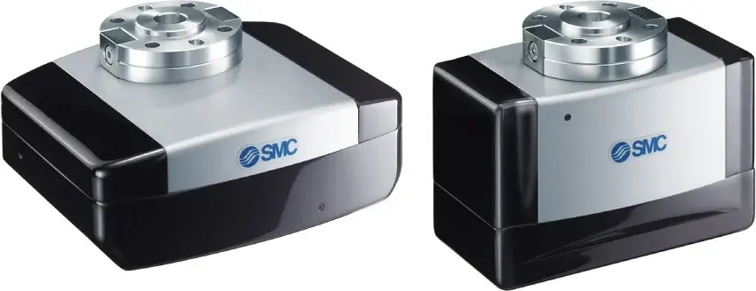 two views showing left and right sides of the electric gripper